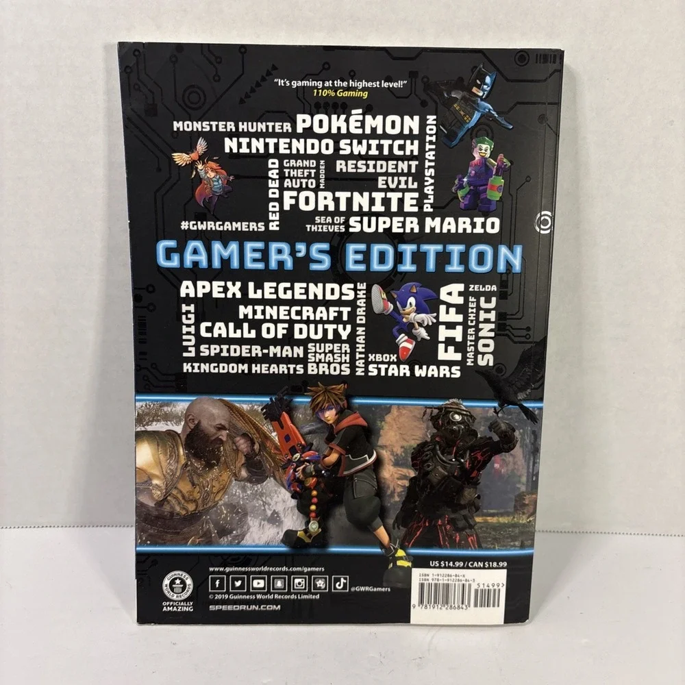 Guinness World Records Gamer's Edition 2020 Fortnite Special Paperback Book